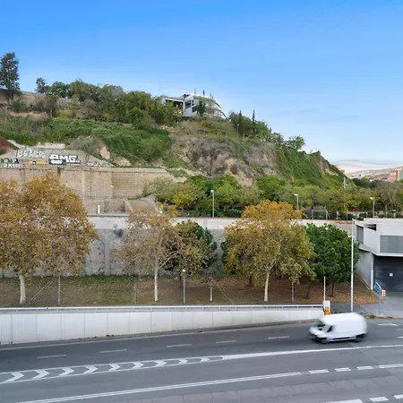 Lägenhet Bright 57m² 1br Ac Parking 32 Barcelona