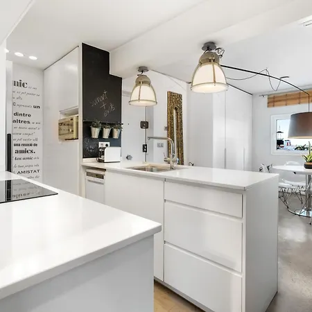 Lägenhet Bright 57m² 1br Ac Parking 32 Barcelona